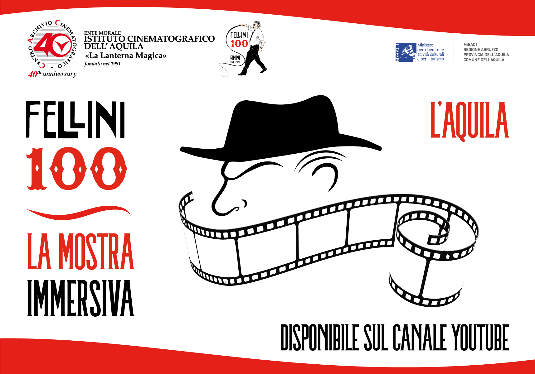 Fellini 100 - La mostra immersiva L'Aquila